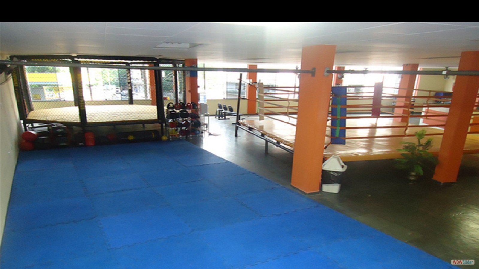 Ótima estrutura para artes marciais